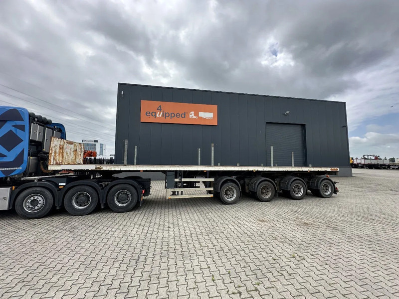 Nooteboom OVB-73-04, 73 tons 4-axle Ballast trailer, 3 hydraulic steering axles, 75% tyres, MOT 03/2026 - Sơ mi rơ moóc thùng lửng/ Phẳng: hình 2 Nooteboom OVB-73-04, 73 tons 4-axle Ballast trailer, 3 hydraulic steering axles, 75% tyres, MOT 03/2026 - Sơ mi rơ moóc thùng lửng/ Phẳng: hình 2
