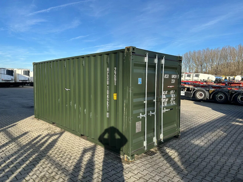 Container biển Onbekend TOP 20FT DV 8'6" containers ONE-WAY, 2x available, darkgreen: hình 18
