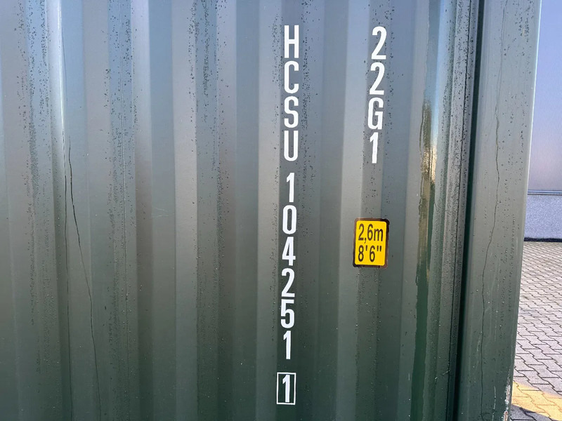 Container biển Onbekend TOP 20FT DV 8'6" containers ONE-WAY, 2x available, darkgreen: hình 12