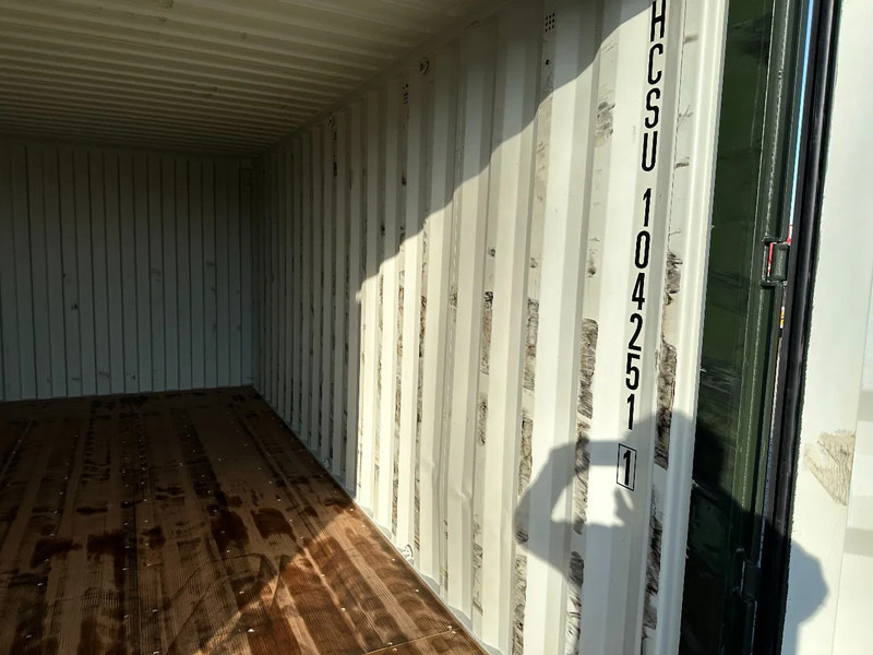 Container biển Onbekend TOP 20FT DV 8'6" containers ONE-WAY, 2x available, darkgreen: hình 11