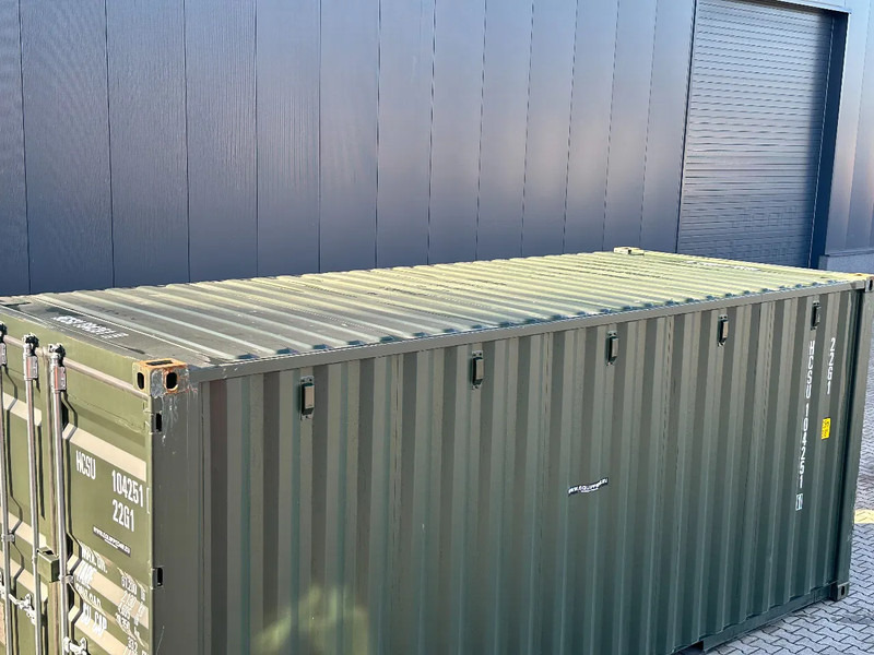 Container biển Onbekend TOP 20FT DV 8'6" containers ONE-WAY, 2x available, darkgreen: hình 16