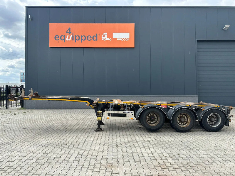 Pacton FLEX XL 45FT HC multi (2x extendable), liftaxle, SAF + DRUM, NL-chassis - Xe chở container/ Sơ mi rơ moóc hoán đổi thân: hình 4 Pacton FLEX XL 45FT HC multi (2x extendable), liftaxle, SAF + DRUM, NL-chassis - Xe chở container/ Sơ mi rơ moóc hoán đổi thân: hình 4