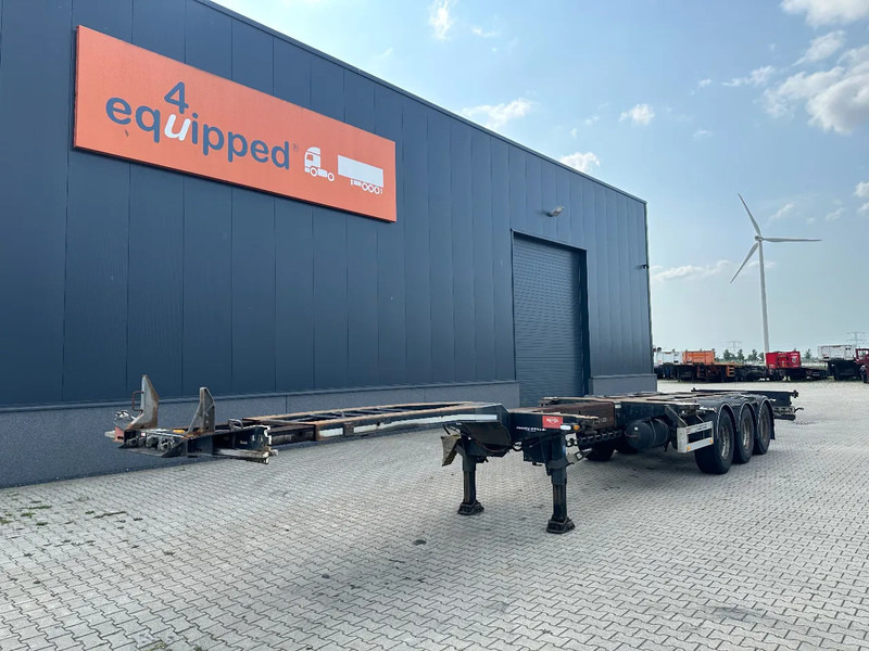Pacton FLEX XL 45FT HC multi (3x extendable), liftaxle, SAF + DRUM, NL-chassis, APK: 12/2025 - Xe chở container/ Sơ mi rơ moóc hoán đổi thân: hình 1 Pacton FLEX XL 45FT HC multi (3x extendable), liftaxle, SAF + DRUM, NL-chassis, APK: 12/2025 - Xe chở container/ Sơ mi rơ moóc hoán đổi thân: hình 1