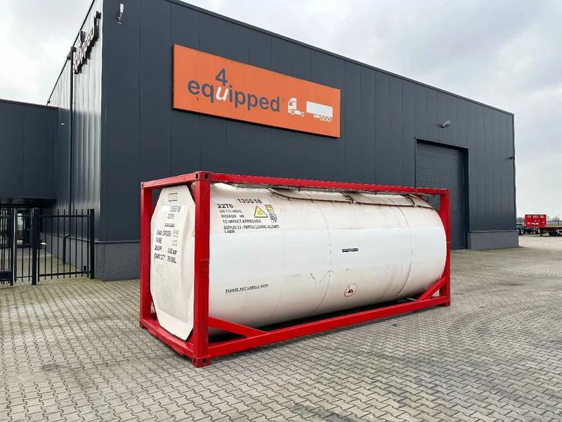 SINGAMAS 20FT ISO, 26.000L/1-COMP/3 BAFFELS/3 manholes, 5Y inspection: 06/2027 - Bồn chứa: hình 1 SINGAMAS 20FT ISO, 26.000L/1-COMP/3 BAFFELS/3 manholes, 5Y inspection: 06/2027 - Bồn chứa: hình 1