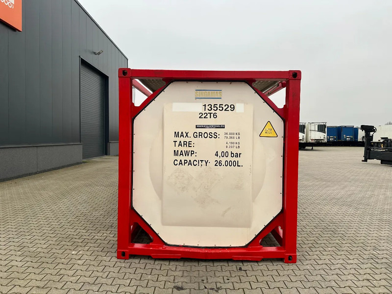 SINGAMAS 20FT ISO, 26.000L/1-COMP/3 BAFFELS/3 manholes, 5Y inspection: 06/2027 - Bồn chứa: hình 5 SINGAMAS 20FT ISO, 26.000L/1-COMP/3 BAFFELS/3 manholes, 5Y inspection: 06/2027 - Bồn chứa: hình 5