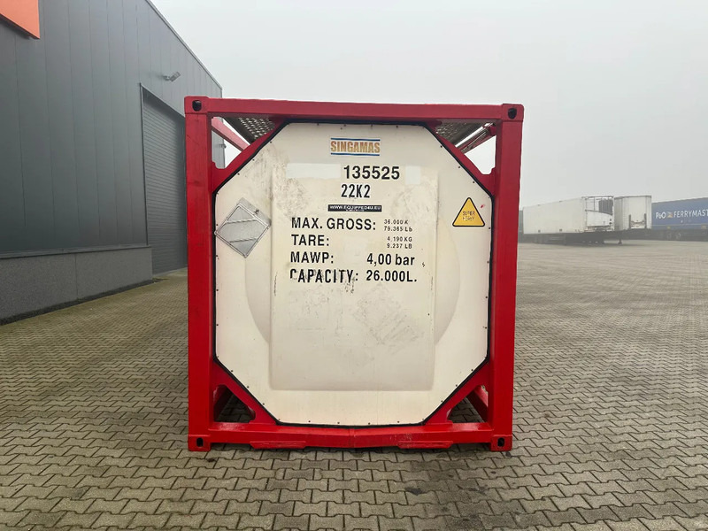SINGAMAS 20FT ISO, 26.000L/1-COMP/3 BAFFELS/3 manholes, 5Y inspection: 06/2027 - Bồn chứa: hình 5 SINGAMAS 20FT ISO, 26.000L/1-COMP/3 BAFFELS/3 manholes, 5Y inspection: 06/2027 - Bồn chứa: hình 5