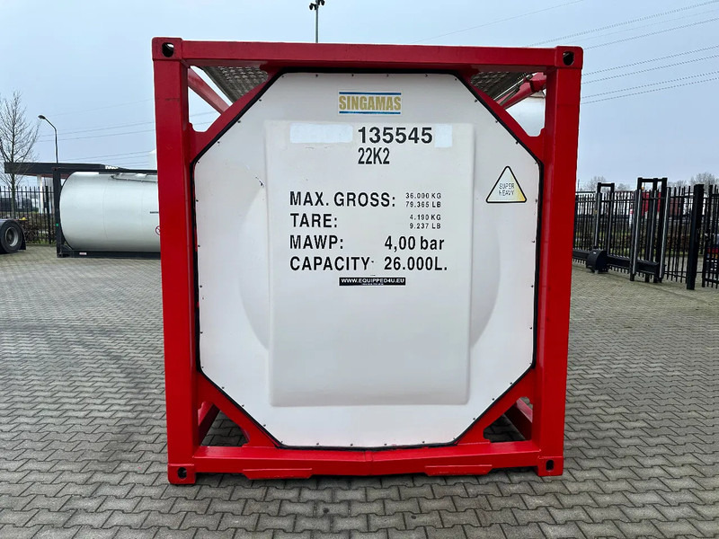 SINGAMAS 20FT ISO, 26.000L/1-COMP/3 BAFFELS/3 manholes, 5Y inspection: 06/2027 - Bồn chứa: hình 5 SINGAMAS 20FT ISO, 26.000L/1-COMP/3 BAFFELS/3 manholes, 5Y inspection: 06/2027 - Bồn chứa: hình 5