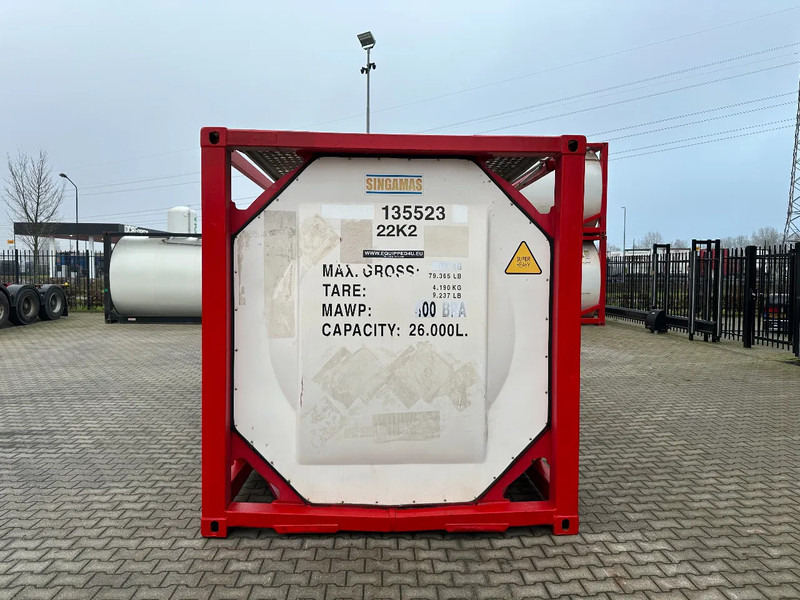 SINGAMAS 20FT ISO, 26.000L/1-COMP/3 BAFFELS/3 manholes, 5Y inspection: 06/2027 - Bồn chứa: hình 5 SINGAMAS 20FT ISO, 26.000L/1-COMP/3 BAFFELS/3 manholes, 5Y inspection: 06/2027 - Bồn chứa: hình 5