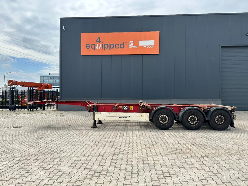 Schmitz Cargobull SCF 24 G MX 40FT HC-chassis, discbrakes, liftaxle, extendable at the rear, NL-chassis - Xe chở container/ Sơ mi rơ moóc hoán đổi thân: hình 4 Schmitz Cargobull SCF 24 G MX 40FT HC-chassis, discbrakes, liftaxle, extendable at the rear, NL-chassis - Xe chở container/ Sơ mi rơ moóc hoán đổi thân: hình 4
