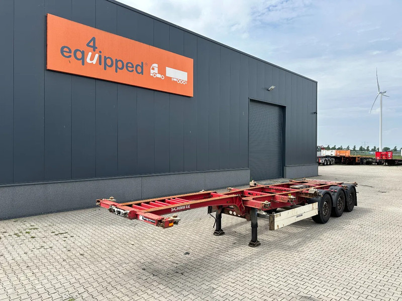 Schmitz Cargobull SCF 24 G MX 40FT HC-chassis, discbrakes, liftaxle, extendable at the rear, NL-chassis - Xe chở container/ Sơ mi rơ moóc hoán đổi thân: hình 2 Schmitz Cargobull SCF 24 G MX 40FT HC-chassis, discbrakes, liftaxle, extendable at the rear, NL-chassis - Xe chở container/ Sơ mi rơ moóc hoán đổi thân: hình 2