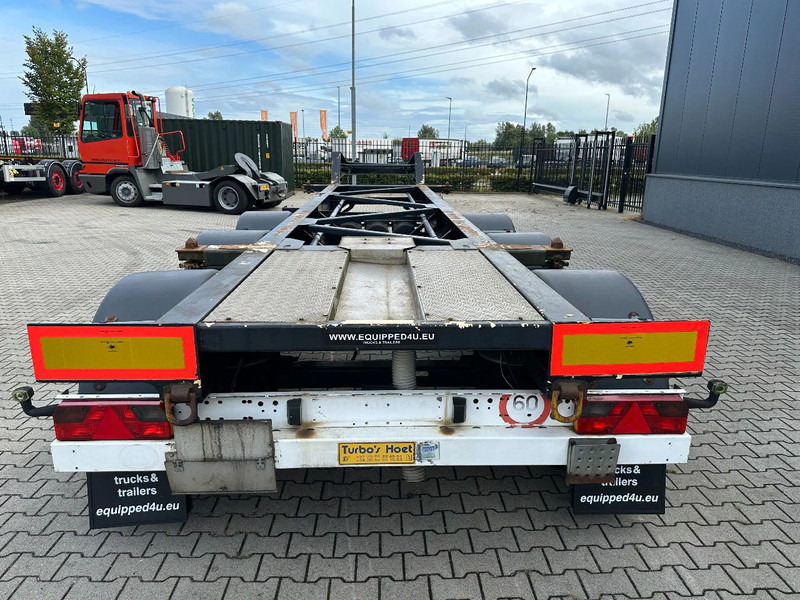 TURBOS HOET Turbo's Hoet 20FT HC GOOSENECK ADR CHASSIS / BPW + DISC / ADR (FL, AT, OX) / NL-trailer / APK / 2x available - Xe chở container/ Sơ mi rơ moóc hoán đổi thân: hình 4 TURBOS HOET Turbo's Hoet 20FT HC GOOSENECK ADR CHASSIS / BPW + DISC / ADR (FL, AT, OX) / NL-trailer / APK / 2x available - Xe chở container/ Sơ mi rơ moóc hoán đổi thân: hình 4