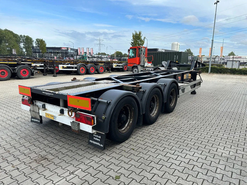 TURBOS HOET Turbo's Hoet 20FT HC GOOSENECK ADR CHASSIS / BPW + DISC / ADR (FL, AT, OX) / NL-trailer / APK / 2x available - Xe chở container/ Sơ mi rơ moóc hoán đổi thân: hình 3 TURBOS HOET Turbo's Hoet 20FT HC GOOSENECK ADR CHASSIS / BPW + DISC / ADR (FL, AT, OX) / NL-trailer / APK / 2x available - Xe chở container/ Sơ mi rơ moóc hoán đổi thân: hình 3