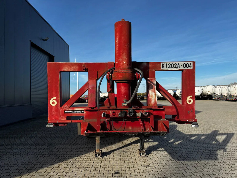 Van Hool 2 AXLE 20FT TIPPING-CHASSIS / TWIN-TIRES / BPW + DRUM / ALCOA / NL-trailer / APK - Xe chở container/ Sơ mi rơ moóc hoán đổi thân: hình 5 Van Hool 2 AXLE 20FT TIPPING-CHASSIS / TWIN-TIRES / BPW + DRUM / ALCOA / NL-trailer / APK - Xe chở container/ Sơ mi rơ moóc hoán đổi thân: hình 5