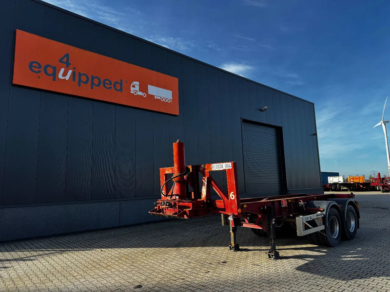 Van Hool 2 AXLE 20FT TIPPING-CHASSIS / TWIN-TIRES / BPW + DRUM / ALCOA / NL-trailer / APK - Xe chở container/ Sơ mi rơ moóc hoán đổi thân: hình 1 Van Hool 2 AXLE 20FT TIPPING-CHASSIS / TWIN-TIRES / BPW + DRUM / ALCOA / NL-trailer / APK - Xe chở container/ Sơ mi rơ moóc hoán đổi thân: hình 1