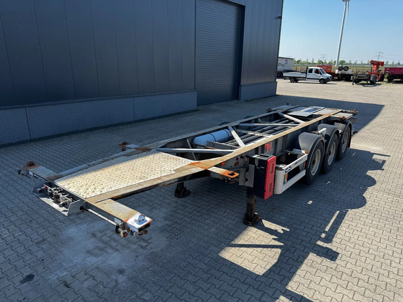 Van Hool 20FT/30FT, ADR (EX/II, EX/III, FL, AT), BPW + drum, ALCOA, galvanized, liftaxle, NL-Chassis, 80% tyres - Xe chở container/ Sơ mi rơ moóc hoán đổi thân: hình 2 Van Hool 20FT/30FT, ADR (EX/II, EX/III, FL, AT), BPW + drum, ALCOA, galvanized, liftaxle, NL-Chassis, 80% tyres - Xe chở container/ Sơ mi rơ moóc hoán đổi thân: hình 2