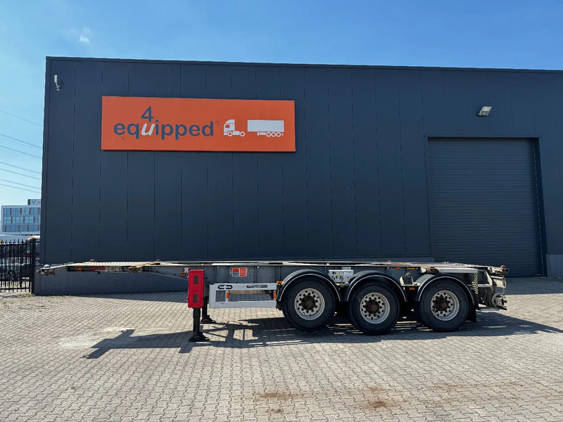 Van Hool 20FT/30FT, ADR (EX/II, EX/III, FL, AT), BPW + drum, ALCOA, galvanized, liftaxle, NL-Chassis - Xe chở container/ Sơ mi rơ moóc hoán đổi thân: hình 2 Van Hool 20FT/30FT, ADR (EX/II, EX/III, FL, AT), BPW + drum, ALCOA, galvanized, liftaxle, NL-Chassis - Xe chở container/ Sơ mi rơ moóc hoán đổi thân: hình 2