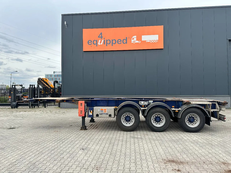 Van Hool 20FT/30FT, ADR (EX/II, EX/III, FL, AT), BPW + drum, ALCOA, galvanized, liftaxle, NL-Chassis - Xe chở container/ Sơ mi rơ moóc hoán đổi thân: hình 2 Van Hool 20FT/30FT, ADR (EX/II, EX/III, FL, AT), BPW + drum, ALCOA, galvanized, liftaxle, NL-Chassis - Xe chở container/ Sơ mi rơ moóc hoán đổi thân: hình 2