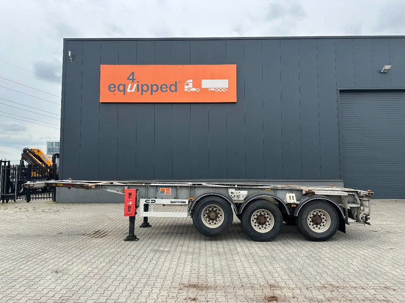 Van Hool 20FT/30FT, ADR (EX/II, EX/III, FL, AT), BPW + drum, ALCOA, galvanized, liftaxle, NL-Chassis - Xe chở container/ Sơ mi rơ moóc hoán đổi thân: hình 2 Van Hool 20FT/30FT, ADR (EX/II, EX/III, FL, AT), BPW + drum, ALCOA, galvanized, liftaxle, NL-Chassis - Xe chở container/ Sơ mi rơ moóc hoán đổi thân: hình 2