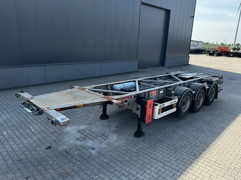 Van Hool 20FT/30FT, ADR (EX/II, EX/III, FL, OX, AT), BPW + drum, ALCOA, galvanized, liftaxle, NL-Chassis - Xe chở container/ Sơ mi rơ moóc hoán đổi thân: hình 3 Van Hool 20FT/30FT, ADR (EX/II, EX/III, FL, OX, AT), BPW + drum, ALCOA, galvanized, liftaxle, NL-Chassis - Xe chở container/ Sơ mi rơ moóc hoán đổi thân: hình 3