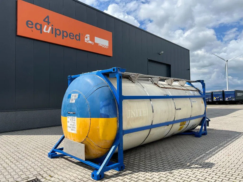Van Hool 20FT SWAPBODY 28.075L, UN PORTABLE, T11, valid 5Y- + CSC inspection: 10/2025 - Bồn chứa: hình 1 Van Hool 20FT SWAPBODY 28.075L, UN PORTABLE, T11, valid 5Y- + CSC inspection: 10/2025 - Bồn chứa: hình 1