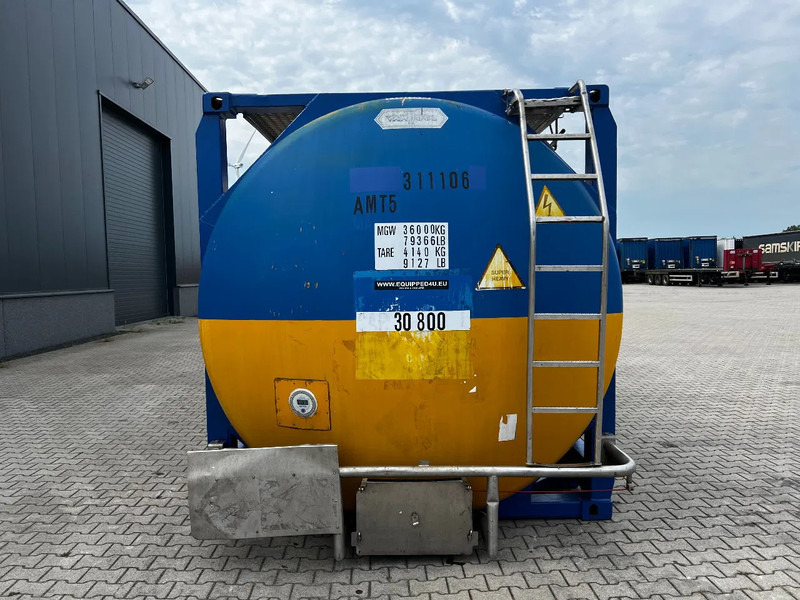 Van Hool 20FT SWAPBODY 30.800L, UN PORTABLE, T7, 5Y ADR- + CSC inspection: 02/2026 - Bồn chứa: hình 4 Van Hool 20FT SWAPBODY 30.800L, UN PORTABLE, T7, 5Y ADR- + CSC inspection: 02/2026 - Bồn chứa: hình 4