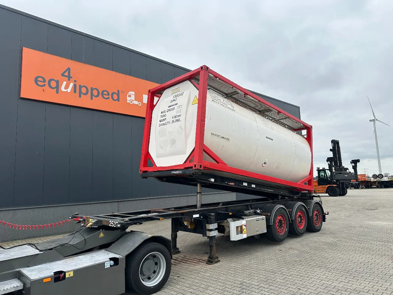 Van Hool 20FT Tipping-chassis, ADR (EX/II, EX/III, FL, AT, OX), SAF, 2 liftaxles - Xe chở container/ Sơ mi rơ moóc hoán đổi thân: hình 1 Van Hool 20FT Tipping-chassis, ADR (EX/II, EX/III, FL, AT, OX), SAF, 2 liftaxles - Xe chở container/ Sơ mi rơ moóc hoán đổi thân: hình 1