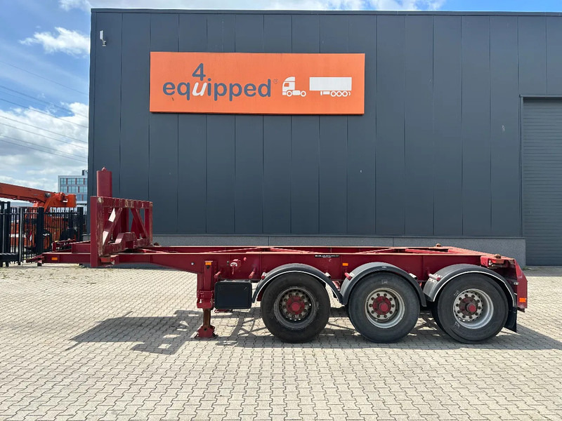 Van Hool 3 AXLE 20FT KIEP-CHASSIS, BPW + TROMMELREMMEN - Xe chở container/ Sơ mi rơ moóc hoán đổi thân: hình 2 Van Hool 3 AXLE 20FT KIEP-CHASSIS, BPW + TROMMELREMMEN - Xe chở container/ Sơ mi rơ moóc hoán đổi thân: hình 2