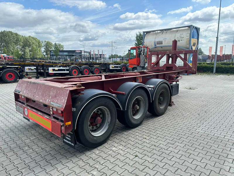 Van Hool 3 AXLE 20FT KIEP-CHASSIS, BPW + TROMMELREMMEN - Xe chở container/ Sơ mi rơ moóc hoán đổi thân: hình 4 Van Hool 3 AXLE 20FT KIEP-CHASSIS, BPW + TROMMELREMMEN - Xe chở container/ Sơ mi rơ moóc hoán đổi thân: hình 4