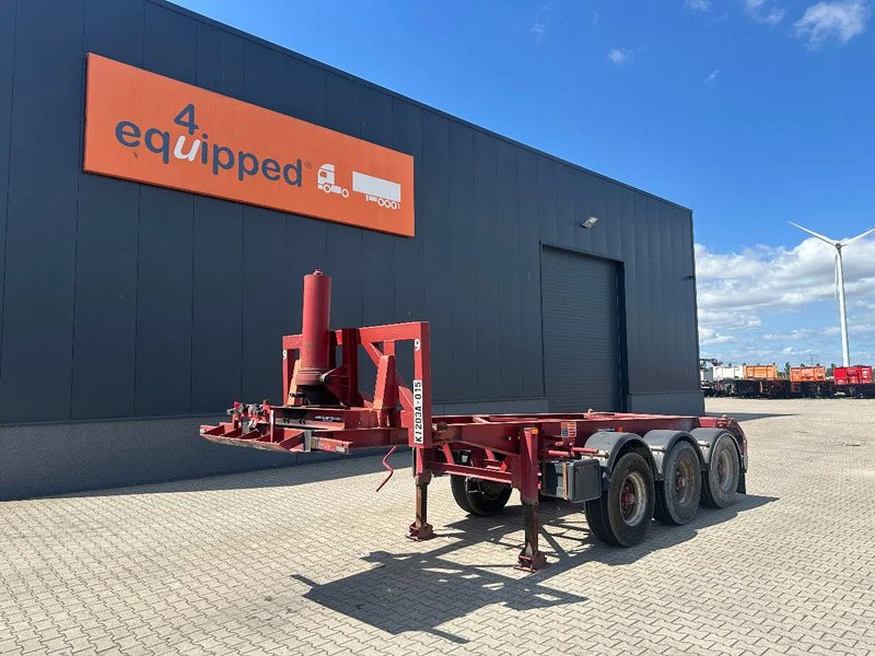 Van Hool 3 AXLE 20FT TIPPING-CHASSIS, BPW + DRUMBRAKES - Xe chở container/ Sơ mi rơ moóc hoán đổi thân: hình 1 Van Hool 3 AXLE 20FT TIPPING-CHASSIS, BPW + DRUMBRAKES - Xe chở container/ Sơ mi rơ moóc hoán đổi thân: hình 1