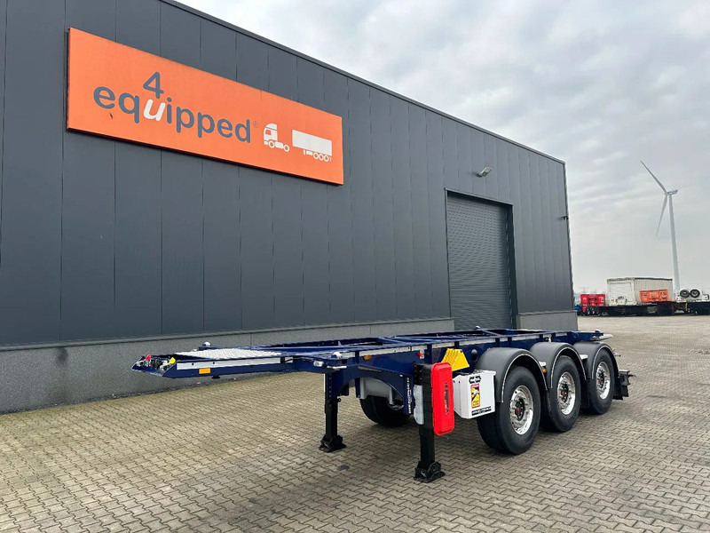 Van Hool NEW / DIRECT AVAILABLE 20FT / 20FT SWAP ADR-CHASSIS, DISCBRAKES, 3x available, ALU WHEELS - Xe chở container/ Sơ mi rơ moóc hoán đổi thân: hình 1 Van Hool NEW / DIRECT AVAILABLE 20FT / 20FT SWAP ADR-CHASSIS, DISCBRAKES, 3x available, ALU WHEELS - Xe chở container/ Sơ mi rơ moóc hoán đổi thân: hình 1