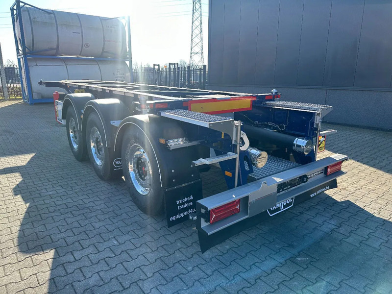 Van Hool NEW / DIRECT AVAILABLE 20FT ADR-CHASSIS, EMPTY WEIGHT: 3.300KG, DISCBRAKES, 3x available, ALU WHEELS - Xe chở container/ Sơ mi rơ moóc hoán đổi thân: hình 5 Van Hool NEW / DIRECT AVAILABLE 20FT ADR-CHASSIS, EMPTY WEIGHT: 3.300KG, DISCBRAKES, 3x available, ALU WHEELS - Xe chở container/ Sơ mi rơ moóc hoán đổi thân: hình 5