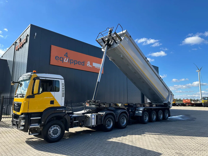 Wielton NEW / UNUSED 4-axle HEAVY-DUTY tipper, HARDOX, 16 tires, 32CBM, NO DOCUMENTS!!! - Sơ mi rơ moóc ben: hình 3 Wielton NEW / UNUSED 4-axle HEAVY-DUTY tipper, HARDOX, 16 tires, 32CBM, NO DOCUMENTS!!! - Sơ mi rơ moóc ben: hình 3