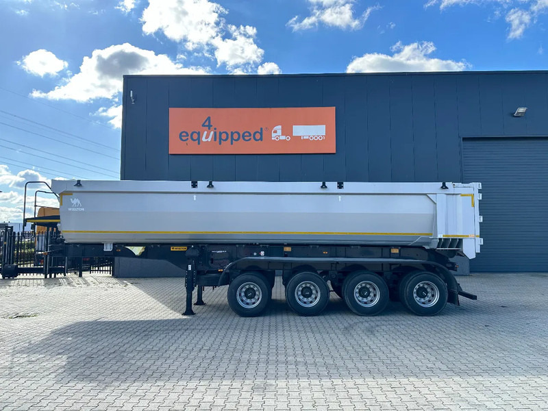 Wielton NEW / UNUSED 4-axle HEAVY-DUTY tipper, HARDOX, 16 tires, 32CBM, NO DOCUMENTS!!! - Sơ mi rơ moóc ben: hình 4 Wielton NEW / UNUSED 4-axle HEAVY-DUTY tipper, HARDOX, 16 tires, 32CBM, NO DOCUMENTS!!! - Sơ mi rơ moóc ben: hình 4