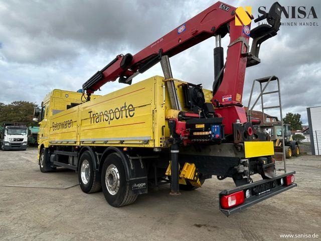 DAF XF 480/HMF 2530 L-CR Kran/Lenk/Lift/Baustoff - Xe tải thùng lửng/ Phẳng: hình 4 DAF XF 480/HMF 2530 L-CR Kran/Lenk/Lift/Baustoff - Xe tải thùng lửng/ Phẳng: hình 4