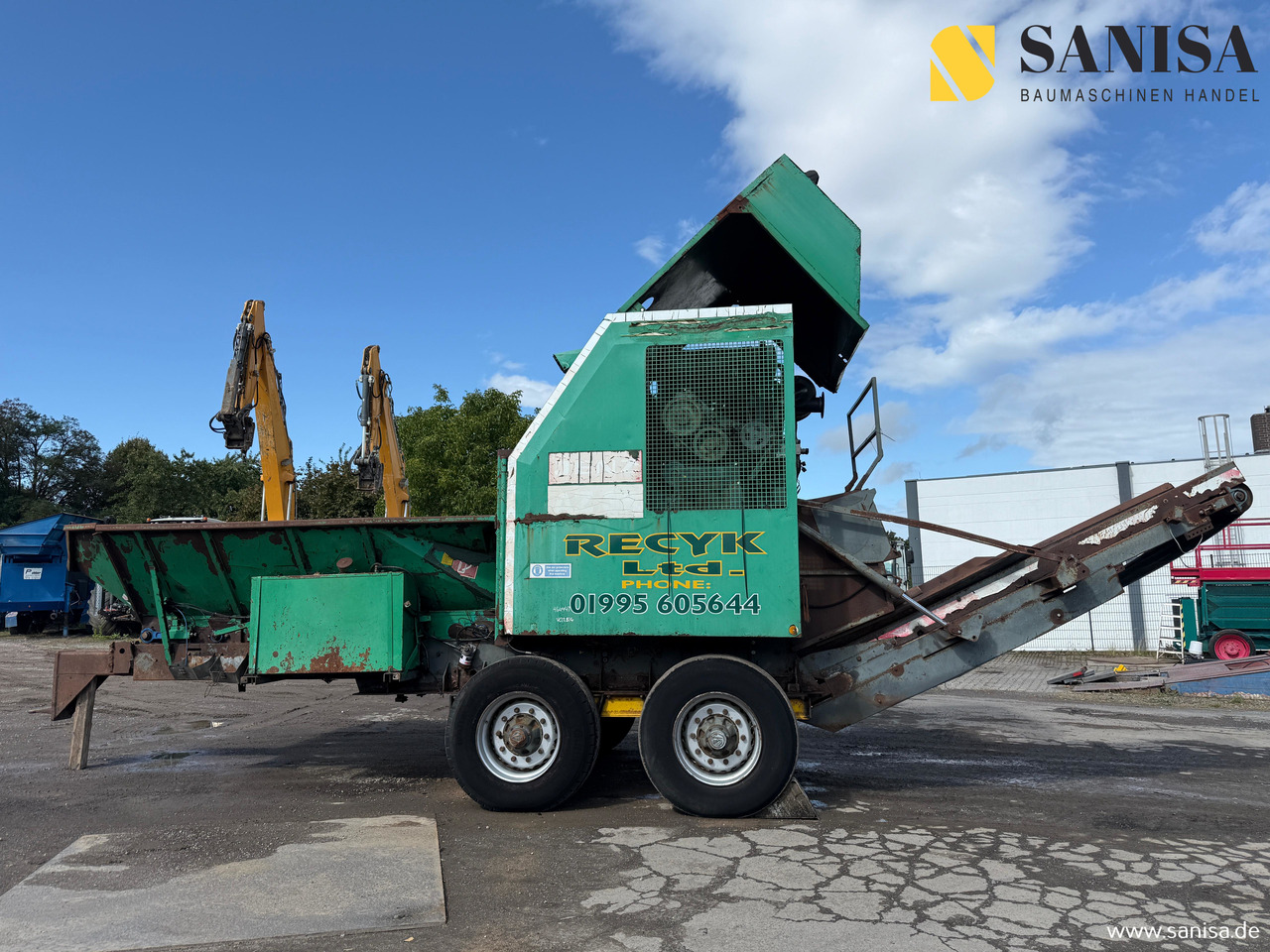 Jenz AZ 35 D/Elektrik-Problem/Schredder/Häcksler - Máy nghiền di động: hình 2 Jenz AZ 35 D/Elektrik-Problem/Schredder/Häcksler - Máy nghiền di động: hình 2