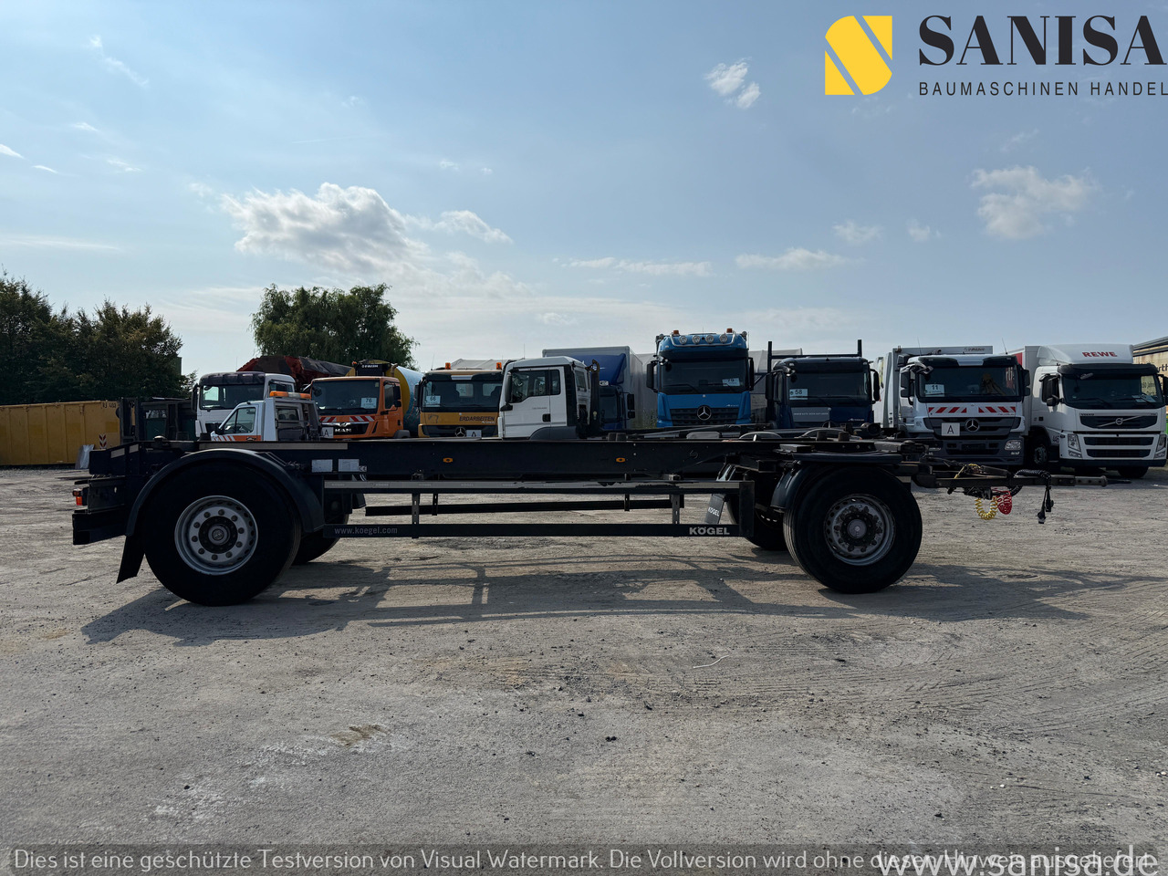 KÖGEL AW18/Wechselfahrgestell/BDF/Pneumatik - Rơ moóc khung gầm: hình 5 KÖGEL AW18/Wechselfahrgestell/BDF/Pneumatik - Rơ moóc khung gầm: hình 5