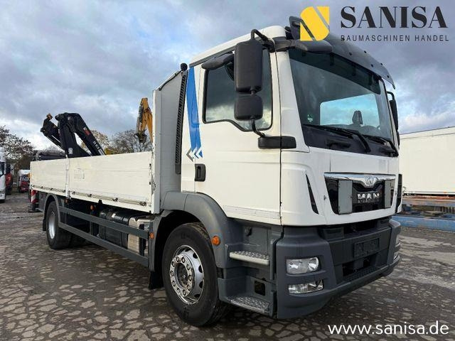 MAN TGM 18.340/Kran Hiab 099 E-2 HIDUO - Xe tải thùng lửng/ Phẳng: hình 2 MAN TGM 18.340/Kran Hiab 099 E-2 HIDUO - Xe tải thùng lửng/ Phẳng: hình 2