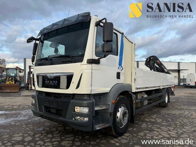 MAN TGM 18.340/Kran Hiab 099 E-2 HIDUO - Xe tải thùng lửng/ Phẳng: hình 1 MAN TGM 18.340/Kran Hiab 099 E-2 HIDUO - Xe tải thùng lửng/ Phẳng: hình 1
