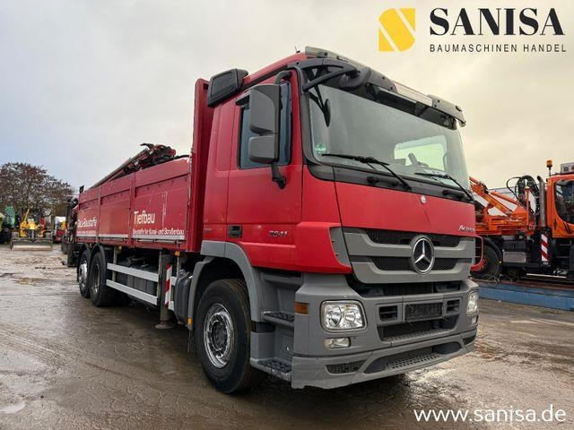 Mercedes-Benz Actros 2541/Kran/PK 34002-SH E/FlyJib/Funk/31Met - Xe tải thùng lửng/ Phẳng: hình 2 Mercedes-Benz Actros 2541/Kran/PK 34002-SH E/FlyJib/Funk/31Met - Xe tải thùng lửng/ Phẳng: hình 2