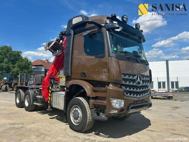 Mercedes-Benz Arocs 3351/6x6/Palfinger Epolsion S260/Langholz - Xe đầu kéo: hình 2 Mercedes-Benz Arocs 3351/6x6/Palfinger Epolsion S260/Langholz - Xe đầu kéo: hình 2