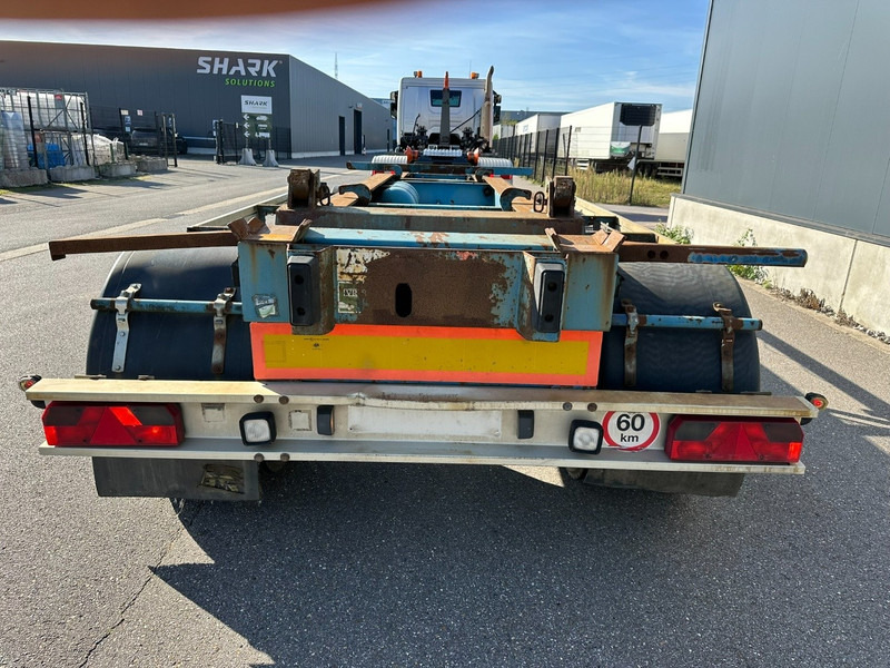 AJK AEEL/10-20 - 20T CONTAINERAANHANGER LUCHTVERING - DRUM BRAKES - AIR SUSP. - GIGANT ASSEN - 40mm - BELGISCHE PAPIEREN - Xe chở container/ Rơ moóc hoán đổi thân: hình 4 AJK AEEL/10-20 - 20T CONTAINERAANHANGER LUCHTVERING - DRUM BRAKES - AIR SUSP. - GIGANT ASSEN - 40mm - BELGISCHE PAPIEREN - Xe chở container/ Rơ moóc hoán đổi thân: hình 4