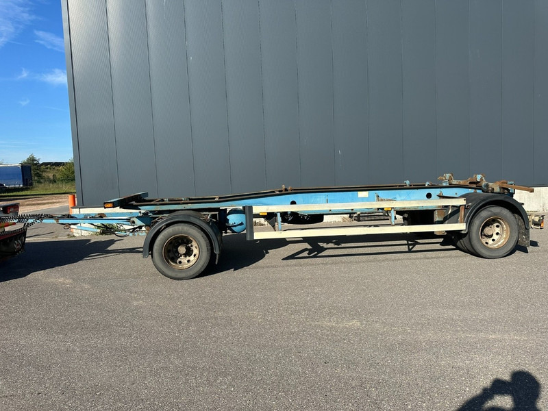 AJK AEEL/10-20 - 20T CONTAINERAANHANGER LUCHTVERING - DRUM BRAKES - AIR SUSP. - GIGANT ASSEN - 40mm - BELGISCHE PAPIEREN - Xe chở container/ Rơ moóc hoán đổi thân: hình 2 AJK AEEL/10-20 - 20T CONTAINERAANHANGER LUCHTVERING - DRUM BRAKES - AIR SUSP. - GIGANT ASSEN - 40mm - BELGISCHE PAPIEREN - Xe chở container/ Rơ moóc hoán đổi thân: hình 2