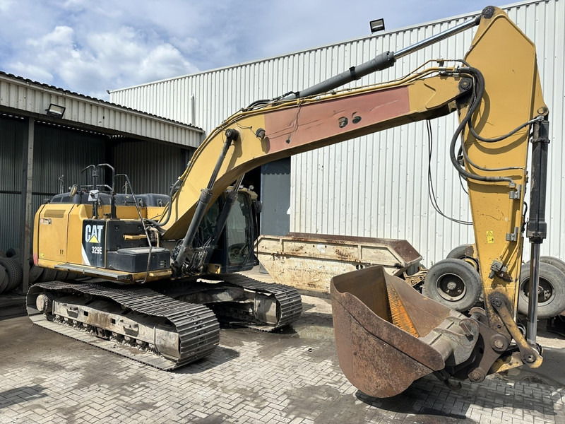 Caterpillar 329E L FULL HYDR - QUICK HITCH / SNELWISSEL - 29.7T - 179kW - 11.905h - CAMERA - A/C - BE MACHINE - Máy xúc bánh xích: hình 1 Caterpillar 329E L FULL HYDR - QUICK HITCH / SNELWISSEL - 29.7T - 179kW - 11.905h - CAMERA - A/C - BE MACHINE - Máy xúc bánh xích: hình 1