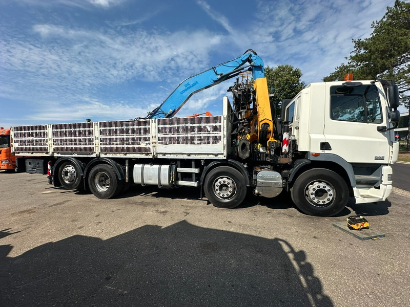 DAF CF 85.360 8x2 + CRANE (25m!) EFFER 305 6S + JIB 4S + ROTATOR - PLATORM 7m60 - LIFT + STEERING AXLE - EURO 5 - BE - Xe tải thùng lửng/ Phẳng, Xe cẩu tự hành: hình 4 DAF CF 85.360 8x2 + CRANE (25m!) EFFER 305 6S + JIB 4S + ROTATOR - PLATORM 7m60 - LIFT + STEERING AXLE - EURO 5 - BE - Xe tải thùng lửng/ Phẳng, Xe cẩu tự hành: hình 4