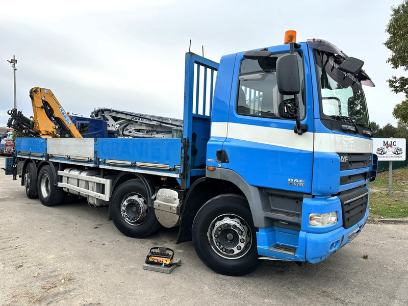 DAF CF 85.360 8x2 PLATFORM 7m35 + CRANE EFFER 165-3S + RADIO - MANUAL GEARBOX ZF - EURO 5 - BE TRUCK - Xe cẩu tự hành: hình 2 DAF CF 85.360 8x2 PLATFORM 7m35 + CRANE EFFER 165-3S + RADIO - MANUAL GEARBOX ZF - EURO 5 - BE TRUCK - Xe cẩu tự hành: hình 2