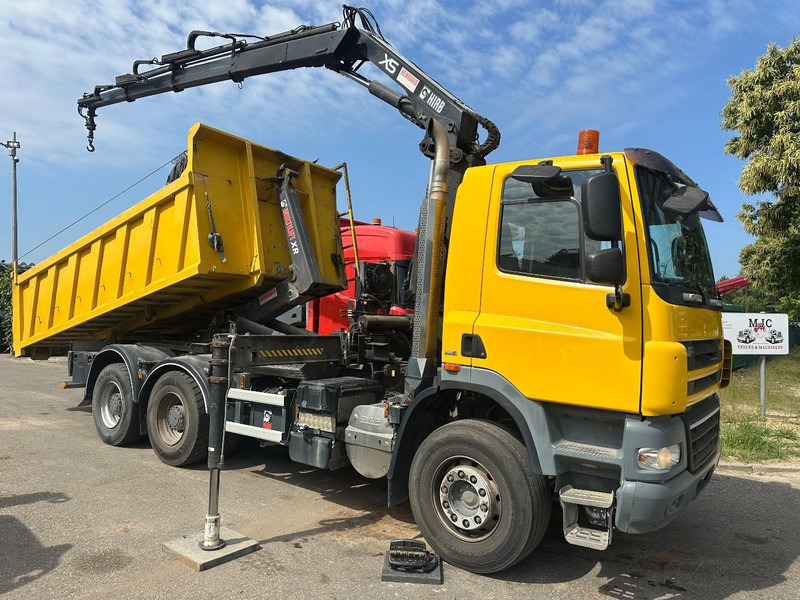 DAF CF 85.410 6X4 21T HOOKLIFT + CRANE HIAB 166-3 HIPRO + ROTATOR - 5/6F - RETARDER - TÜV 10/2025 - EURO 5 - BE TRUCK - Xe tải nâng móc, Xe cẩu tự hành: hình 1 DAF CF 85.410 6X4 21T HOOKLIFT + CRANE HIAB 166-3 HIPRO + ROTATOR - 5/6F - RETARDER - TÜV 10/2025 - EURO 5 - BE TRUCK - Xe tải nâng móc, Xe cẩu tự hành: hình 1