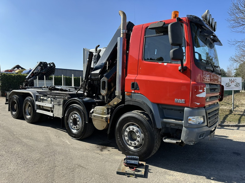 DAF CF 85.410 8x4 HOOKLIFT + CRANE HIAB 244 EP-3 HIDUO - Radio - Rotator - RETARDER - EURO 4 - BIG AXLES HUB REDUCTION - Xe tải nâng móc, Xe cẩu tự hành: hình 2 DAF CF 85.410 8x4 HOOKLIFT + CRANE HIAB 244 EP-3 HIDUO - Radio - Rotator - RETARDER - EURO 4 - BIG AXLES HUB REDUCTION - Xe tải nâng móc, Xe cẩu tự hành: hình 2