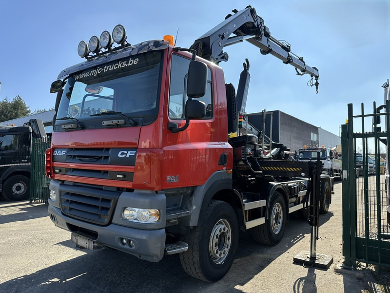 DAF CF 85.410 8x4 HOOKLIFT + CRANE HIAB 244 EP-3 HIDUO - Radio - Rotator - RETARDER - EURO 4 - BIG AXLES HUB REDUCTION - Xe tải nâng móc, Xe cẩu tự hành: hình 5 DAF CF 85.410 8x4 HOOKLIFT + CRANE HIAB 244 EP-3 HIDUO - Radio - Rotator - RETARDER - EURO 4 - BIG AXLES HUB REDUCTION - Xe tải nâng móc, Xe cẩu tự hành: hình 5