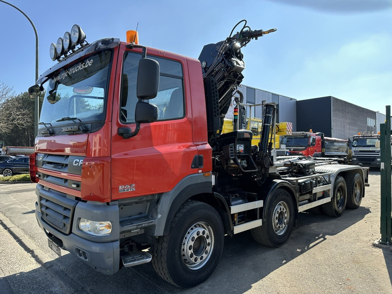 DAF CF 85.410 8x4 HOOKLIFT + CRANE HIAB 244 EP-3 HIDUO - Radio - Rotator - RETARDER - EURO 4 - BIG AXLES HUB REDUCTION - Xe tải nâng móc, Xe cẩu tự hành: hình 4 DAF CF 85.410 8x4 HOOKLIFT + CRANE HIAB 244 EP-3 HIDUO - Radio - Rotator - RETARDER - EURO 4 - BIG AXLES HUB REDUCTION - Xe tải nâng móc, Xe cẩu tự hành: hình 4