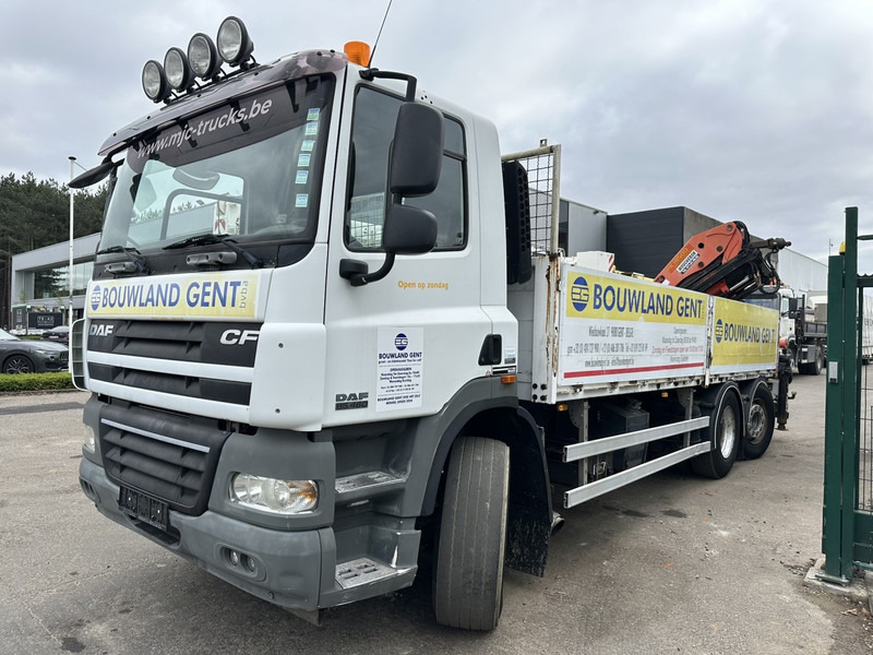 DAF CF 85.460 6x2 LIFT+LENK ACHSE + KRAN PALFINGER PK 18500 (3x) + RADIO + ROTATOR - EURO 5 - AS TRONIC - BE TRUCK - Xe tải thùng lửng/ Phẳng, Xe cẩu tự hành: hình 4 DAF CF 85.460 6x2 LIFT+LENK ACHSE + KRAN PALFINGER PK 18500 (3x) + RADIO + ROTATOR - EURO 5 - AS TRONIC - BE TRUCK - Xe tải thùng lửng/ Phẳng, Xe cẩu tự hành: hình 4